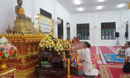 วันที่ 11 ตุลาคม 2569 เวลา 17.00 น. นายโกมุท ทีฆธนานนท์ นายกเทศมนตรีนครสกลนคร มอบหมายให้ นางฟองจันทร์ อรุณกมล ที่ปรึกษานายกเทศมนตรีนครสกลนคร เป็นประธานในพิธีสวดมนต์ทำวัตรเย็นและเจริญจิตภาวนา ภายใต้โครงการเข้าวัดปฏิบัติธรรม สวดมนต์ทำวัตรเย็น เจริญจิตภาวนาท
